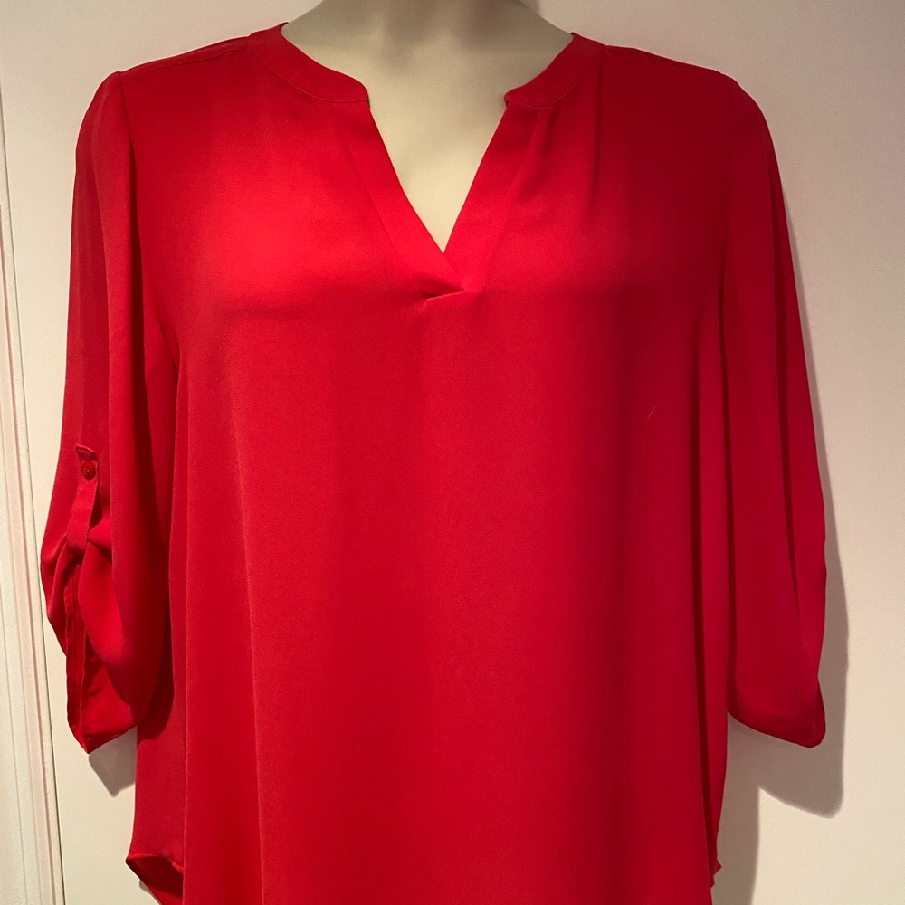 Chaus Popover Style Tunic in Misses XL